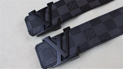 real vs fake louis vuitton belt